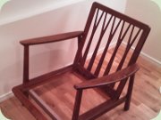 Mahogany
sofa and easychair