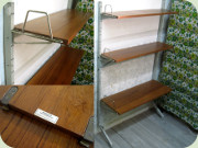 Swedish 60's shelving
                          unit Exqvisita Style