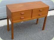 Swedish 60's small
                          chest of drawers