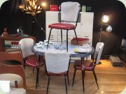 Genuine 50's American diner furniture set