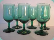 Reijmyre Martell, 60's green brandy
                          glass