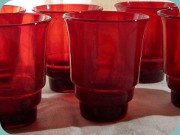 Red tumblers