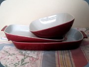 Swedish 50's ovenware
                          Rörstrand Gratina by Gunnar Nylund