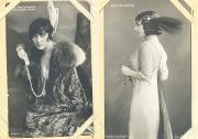 Album med 100
                        vykort 1910-20-tal, svenska skådespelare