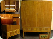 Swedish 50's cabinet
                          with 2 drawers, Bodafors