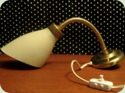 Swedish 50's or 60's
                          bed lamp
