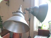 60's studio lamps,
                          industrial style