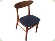 60's teak dining chair
                          Danish design Farstrup - IKEA Monaco