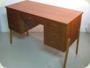 Swedish 60's teak
                          small writing desk