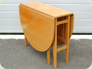 Beech gate leg table