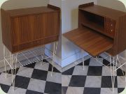 50's mahogany
                          secretary by IKEA, model named
                          "Bang".