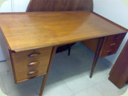 Swedish 50's teak desk
                          PL. Uddebo by Svante Skogh, Möbelfabriken
                          Balder