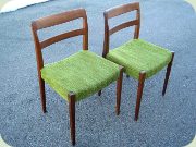 Swedish design teak
                          side chair Troeds Garmi by Nils Jonsson