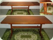 Swedish 60's large shaker dining table by
                          Ulferts Tibro