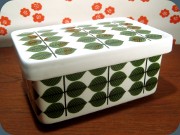 Gustavsberg Berså
                          butter box with lid