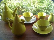 Camon by Berit
                          Ternell, Bo Fajans. Teaset in yellow.