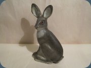 Ceramic hare, Thomas Hellström, Nittsjö,
                          Sweden.