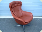 Swedish 70's swivel
                          chair