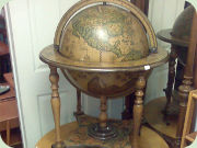 Globe bar cabinet