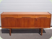 Sideboard i teak,
                          50-tal eller 60-tal, troligtvis Nils Jonsson