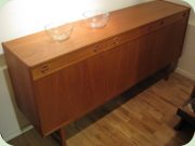 Sideboard i teak,
möjligen Ulferts, Tibro