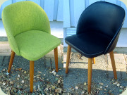Nätta stolar från
                          Slätte Möbler, passar som sminkstol eller i
                          hallen